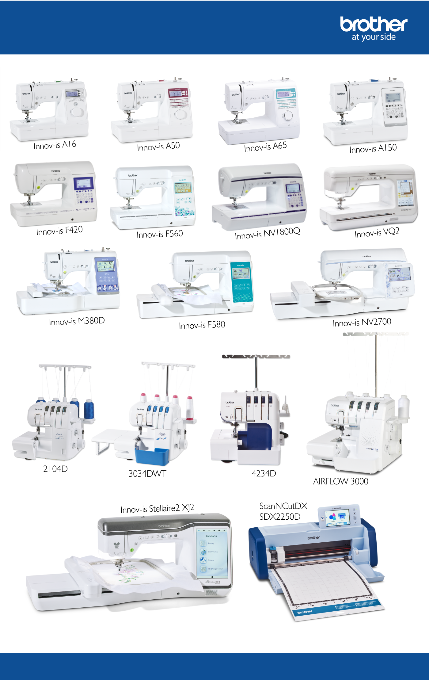 sewing machines